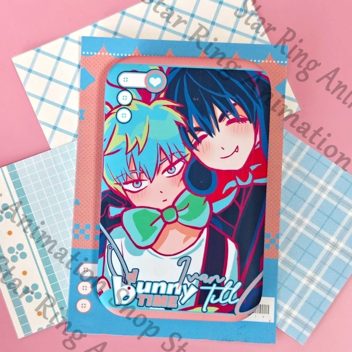 

Anime Alien Stage Till Ivan Emblem Badge Card PVC Transcard Cospaly Cartoon Gift