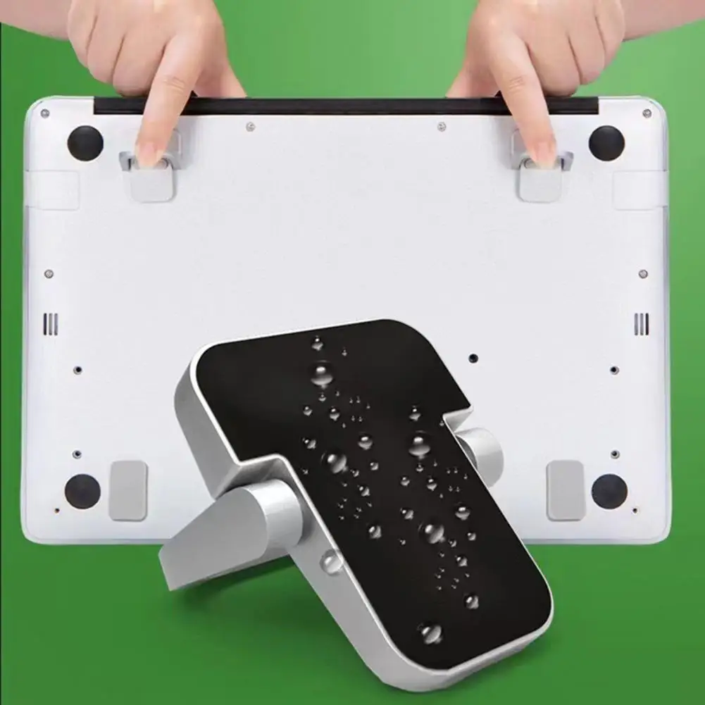 Adjustable Viewing Angle Stand Foldable Laptop Stand Portable Notebook Holder Adjustable Mini Size Riser Easy for Laptops