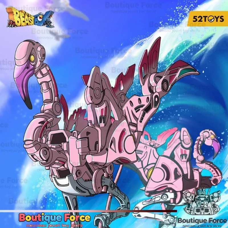 52TOYS Genuine BEASTBOX Series BB-53 Floyd Mech - Completed, All Age, Deformable, Mobile Model Toys Collectibles