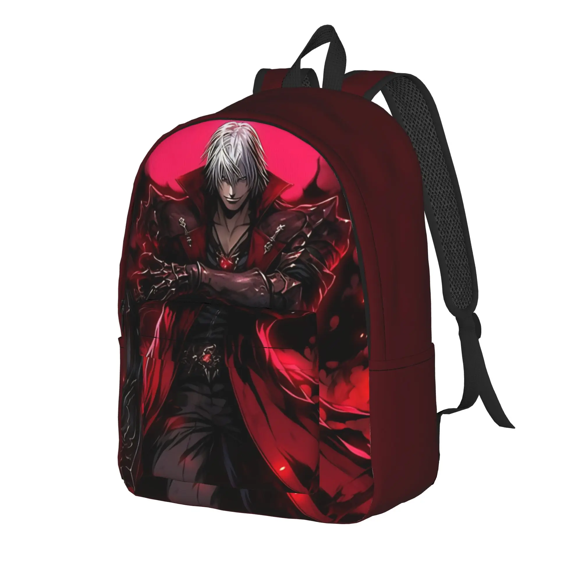 D-Devil May Cry Book Pack Back to school season monster hunter  Kawaii Backpack