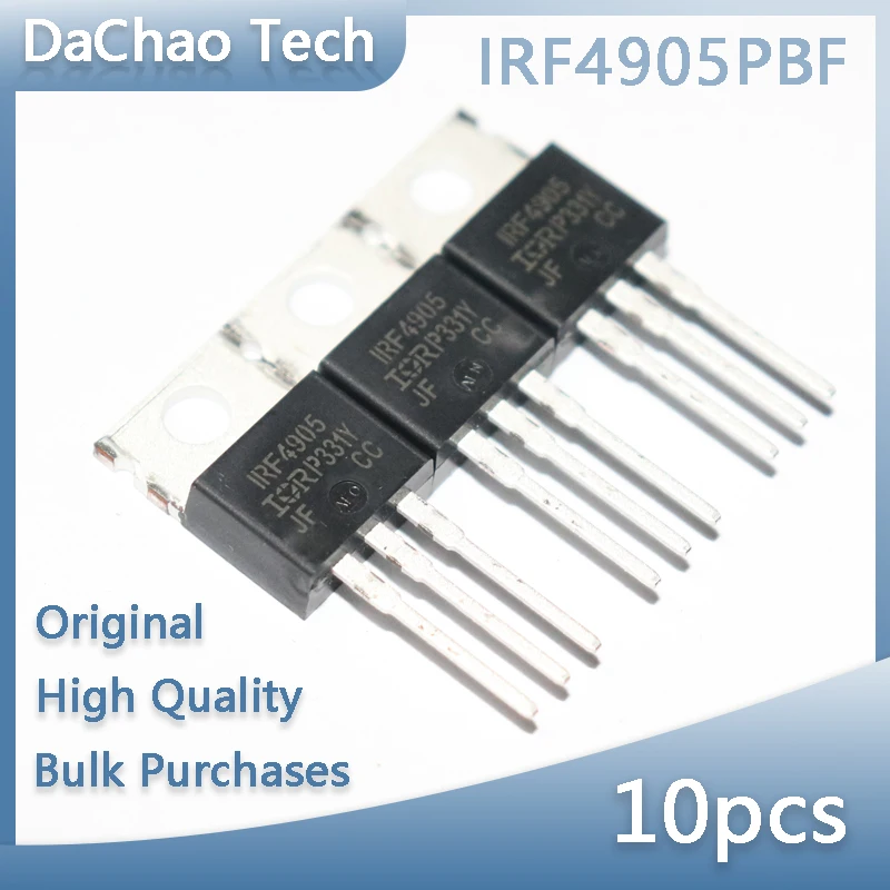 10pcs IRF4905PBF IRF4905 74A 55V 200W IR FET TO-220 Original New