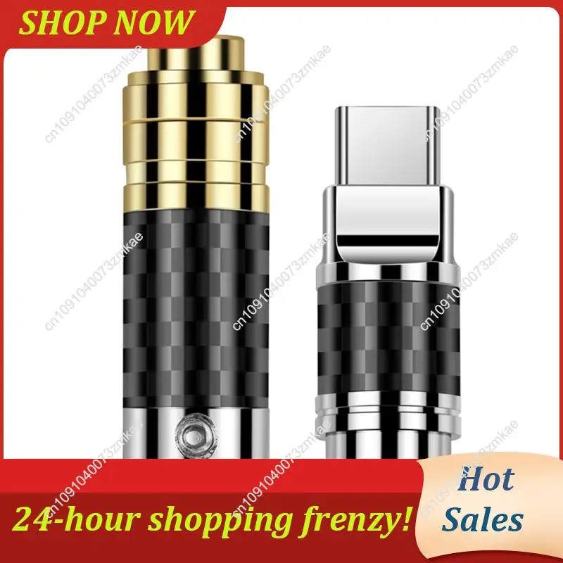 محول صوت متوازن من النوع C إلى 4.4 مم للاستخدام اليومي لهاتف Huawei V30، P30 Pro، Xiaomi Mi 10، Oneplus 7T Pro - كابل سماعة الأذن