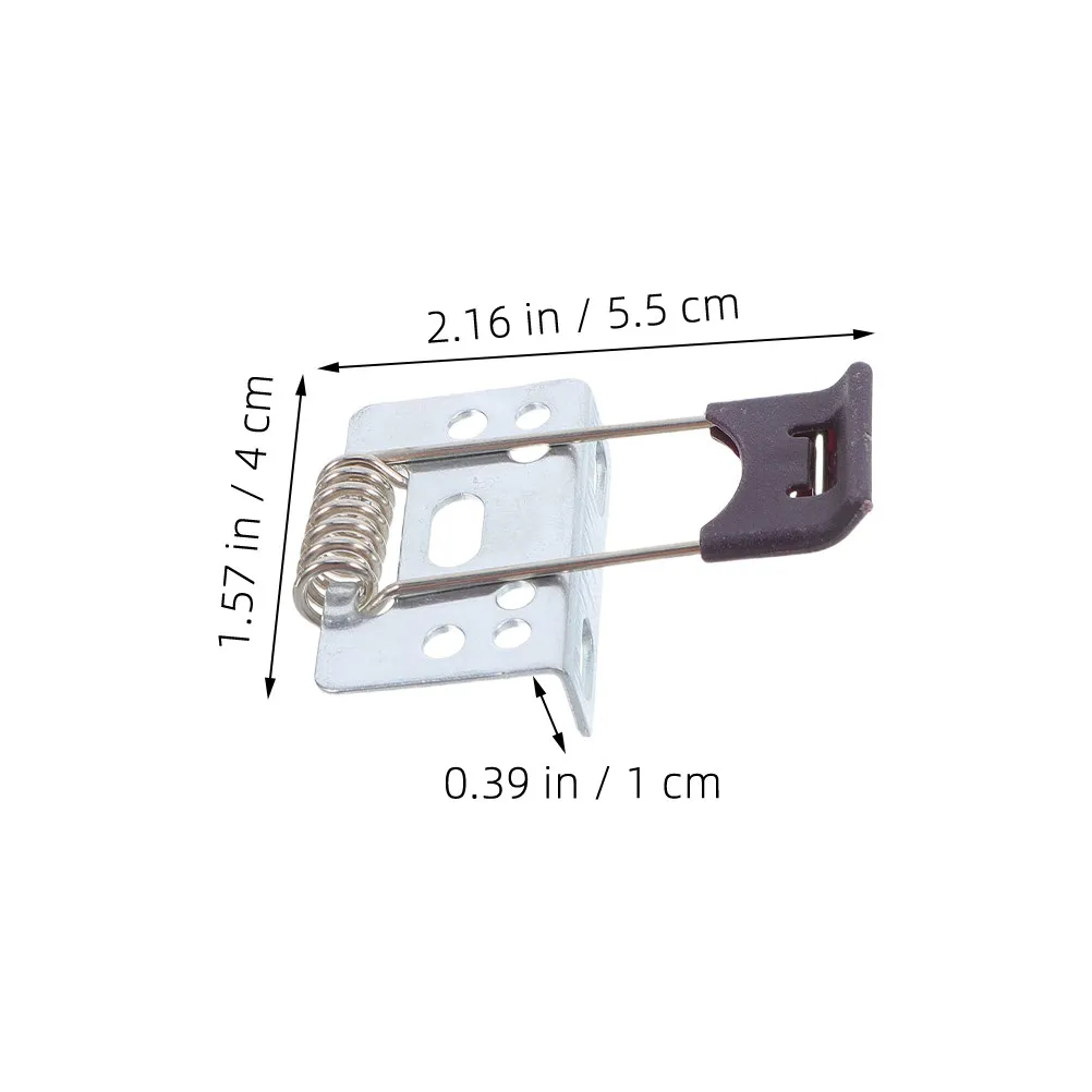 20Pcs Panel Light Securing Clamps L-Shape Spring Mount Brackets for Embedded Downlights Strong Retaining Clip for Commercial