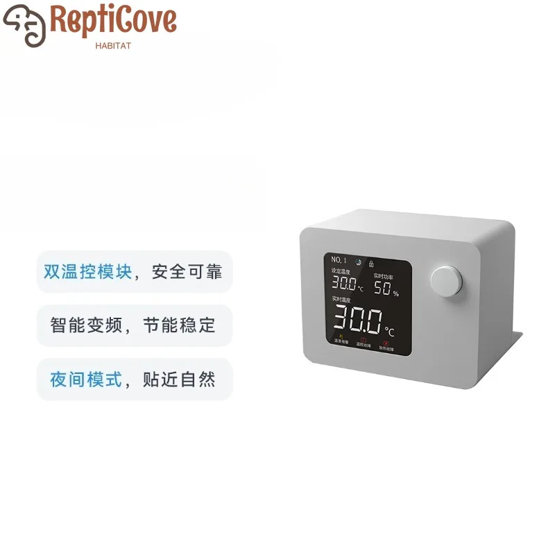 

PID-нагреватель для скалолазания с контролем температуры, нагрев постоянной температуры для танков ящериц, полностью автоматическая температура