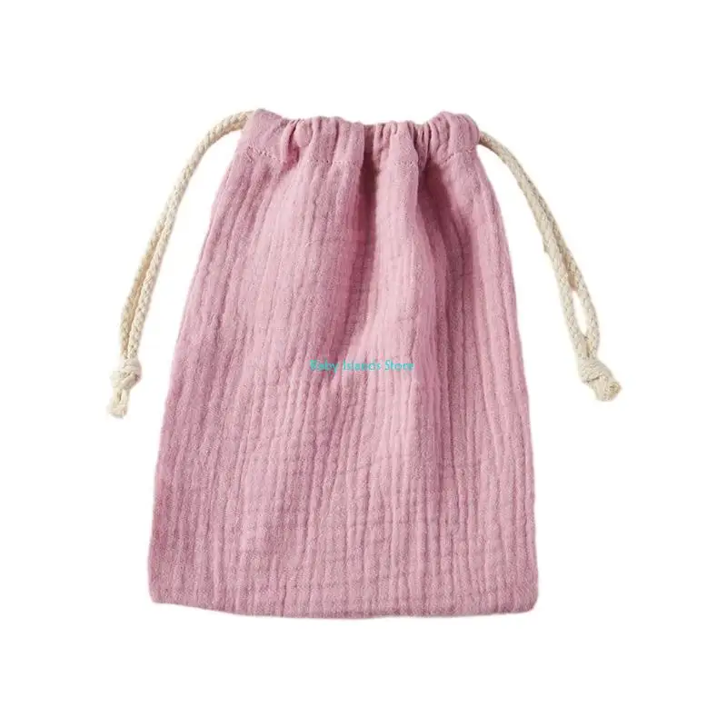 K92D حقيبة مريحة بطبقة مزدوجة برباط من القطن لتخزين ملابس الأطفال سهلة التركيب على عربات الأطفال #2