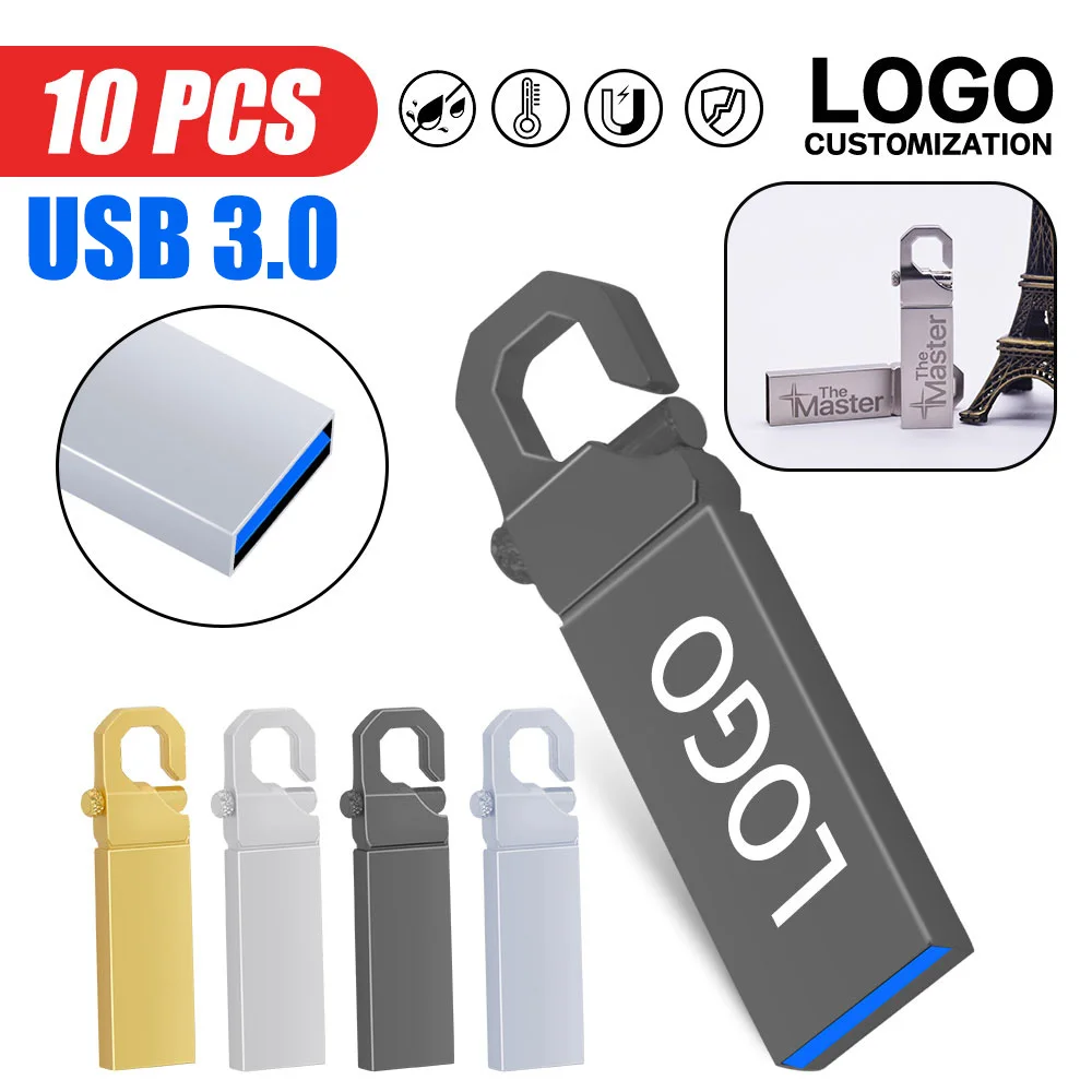 

Wholesale 10packs usb flash drive 4GB 8GB 16GB 32GB 64GB 128GB drive lot Free custom logo