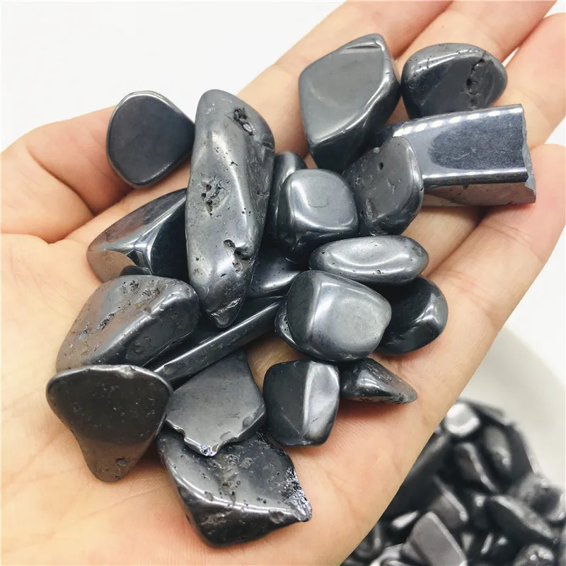 50-1000g Natural Hematite Quartz Crystals And Healing Stones Tumbled Bulk Mineral Specime Gemstones Home Aquarium Decoration