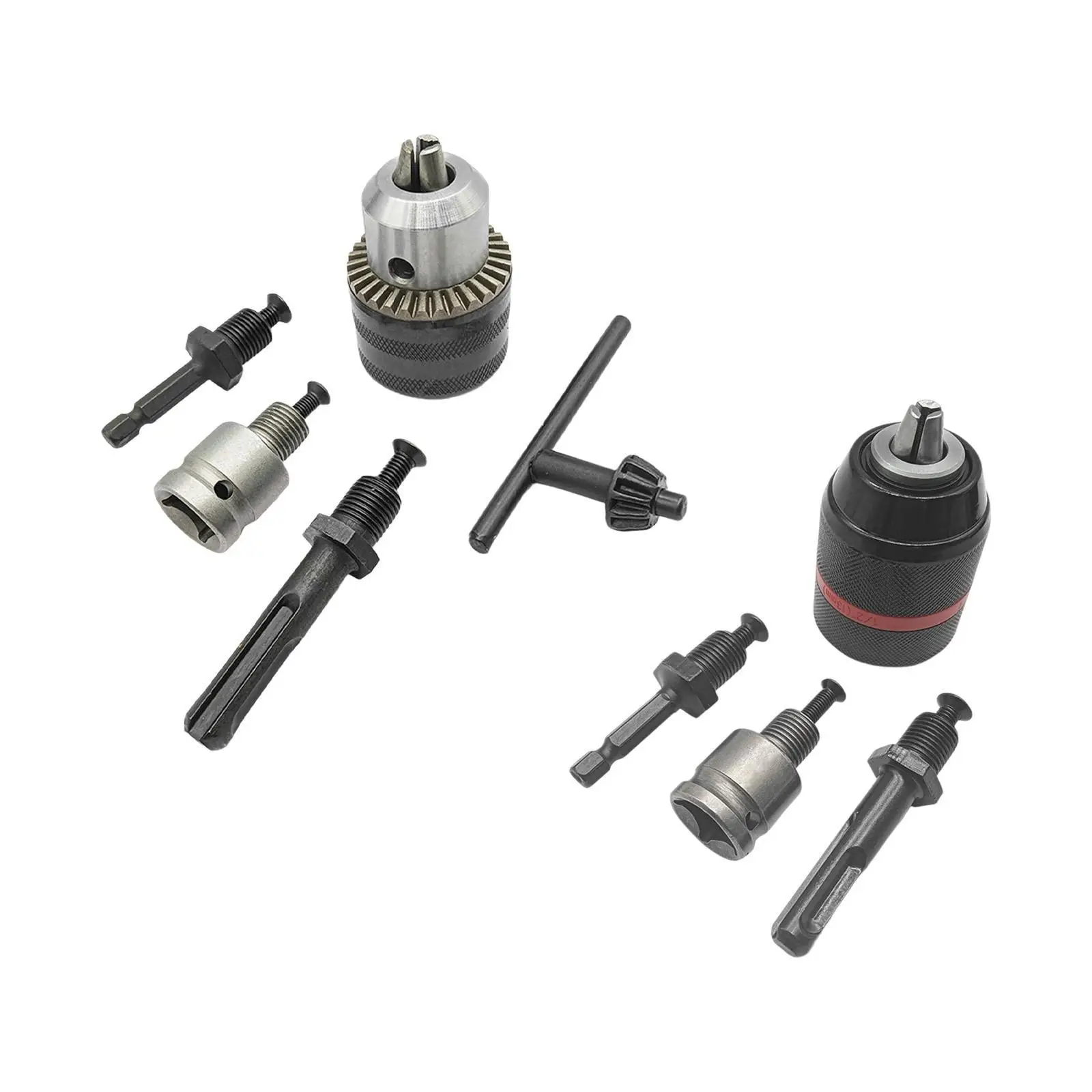

Professional Alloy Drill Chuck Conversion Kit Accurate Threads Impact Wrench Adapter Replacement for Home Workshop