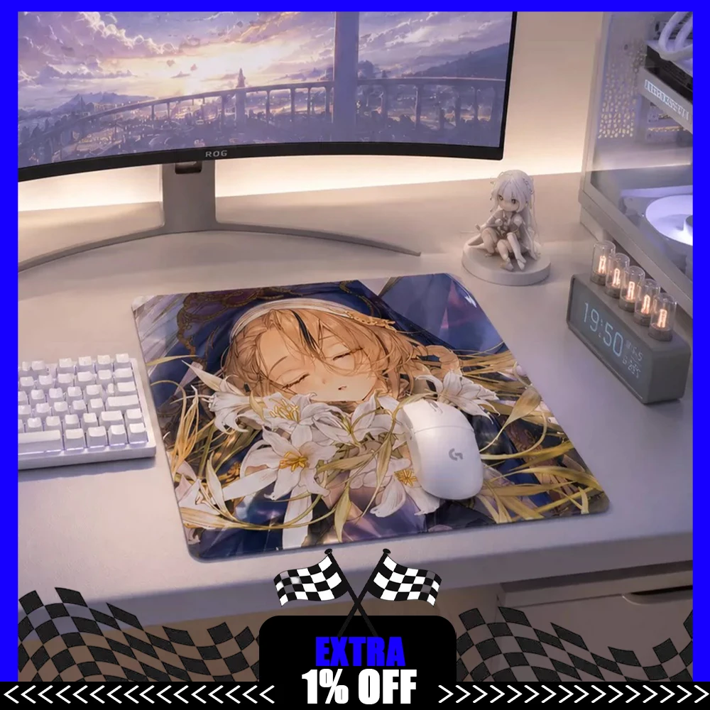 PAN Esports Sleep Glass Gaming Mousepad  FPS Both Control And Smooth Mouse Pad For VALORANT TTK CSGO PC Accessories For Gifts