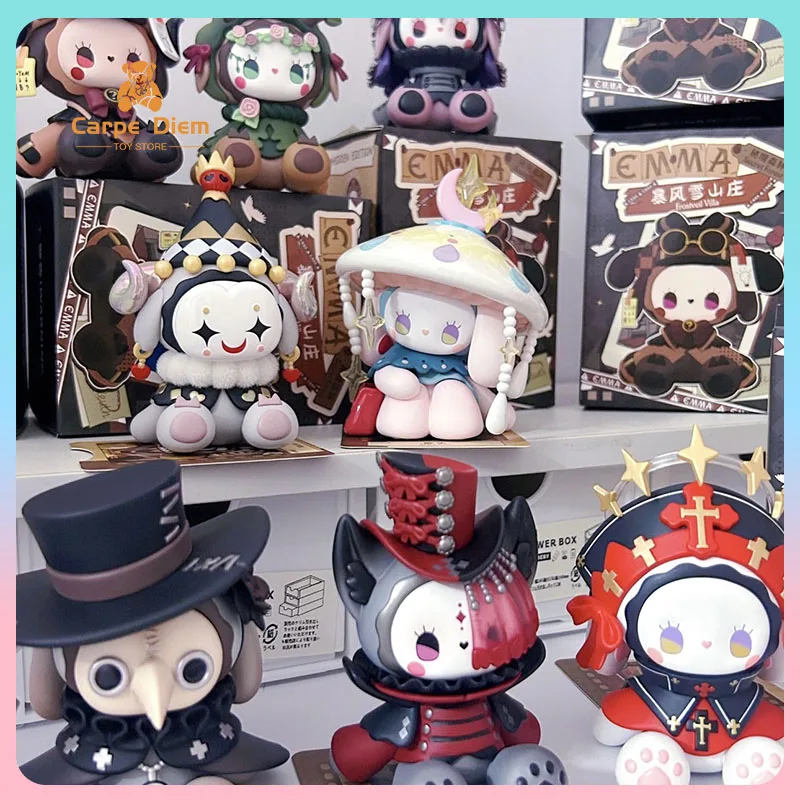 

Эмма глухие коробки секретный лес морозвал вилла серия загадочная коробка украшения для комнаты настольные украшения милые куклы модель игрушки подарки