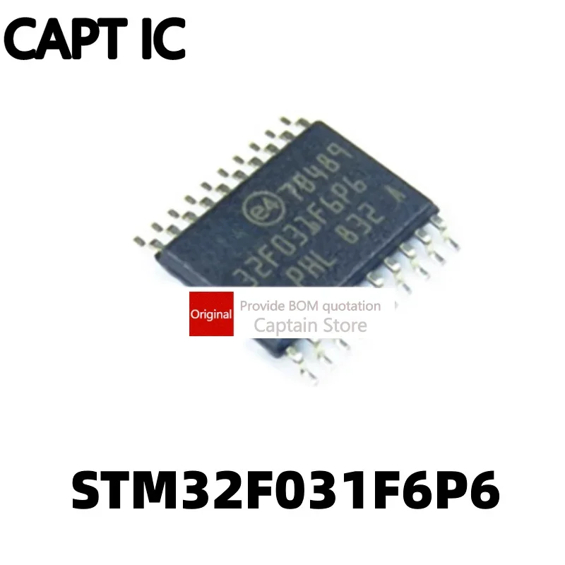 5PCS STM32F031F6P6 TSSOP20