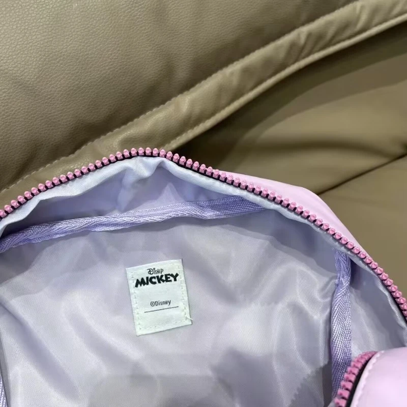 Disney Mickey New Children's Schoolbag High Quality PU Backpack Student Cartoon Cute Backpack