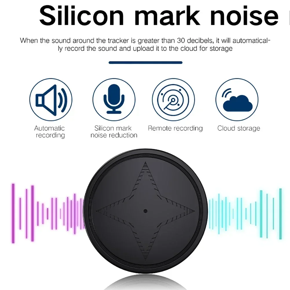 GSM GPS Children Anti-lost Device GPS Tracker Mini GPS Tracker USB Charging Wireless Strong Magnetic Mount Locator For Car