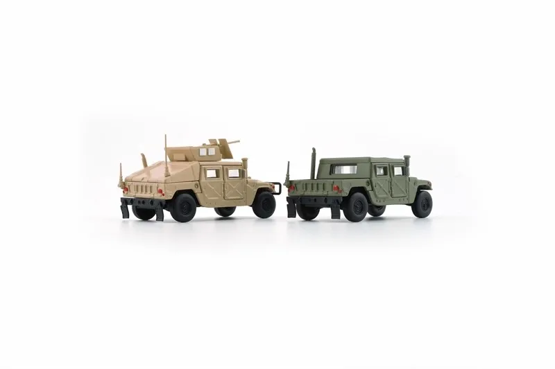 Nuevo 2025 BMC 1/64 escala HUMVEE 4-CT vehículo militar del ejército modelo de juguete fundido a presión para regalo de colección