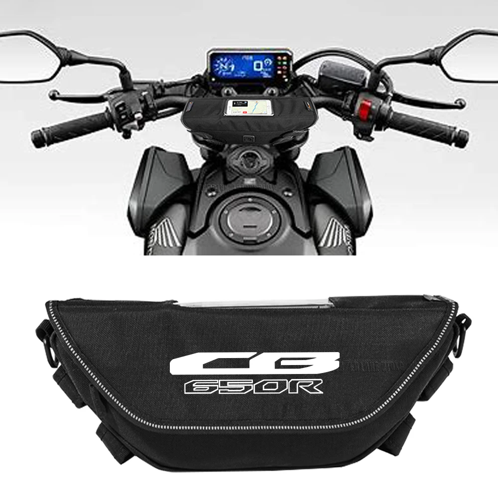 For CB650 CB 650R 650 R Neo Sports Cafe 2019 2020 2021 2023 Waterproof motorcycle handlebar travel navigation bag