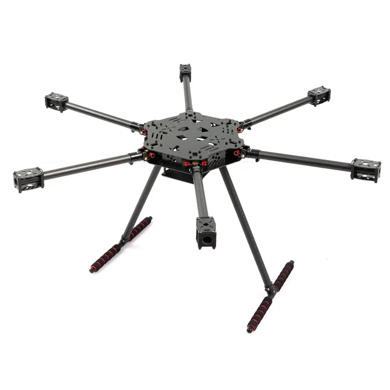 AP1F850 Full Carbon Fiber F 850 Hexa-Rotor Frame Foldable Arm Hexacopter Frame Kit With Unflodable Landing Gear For FPV