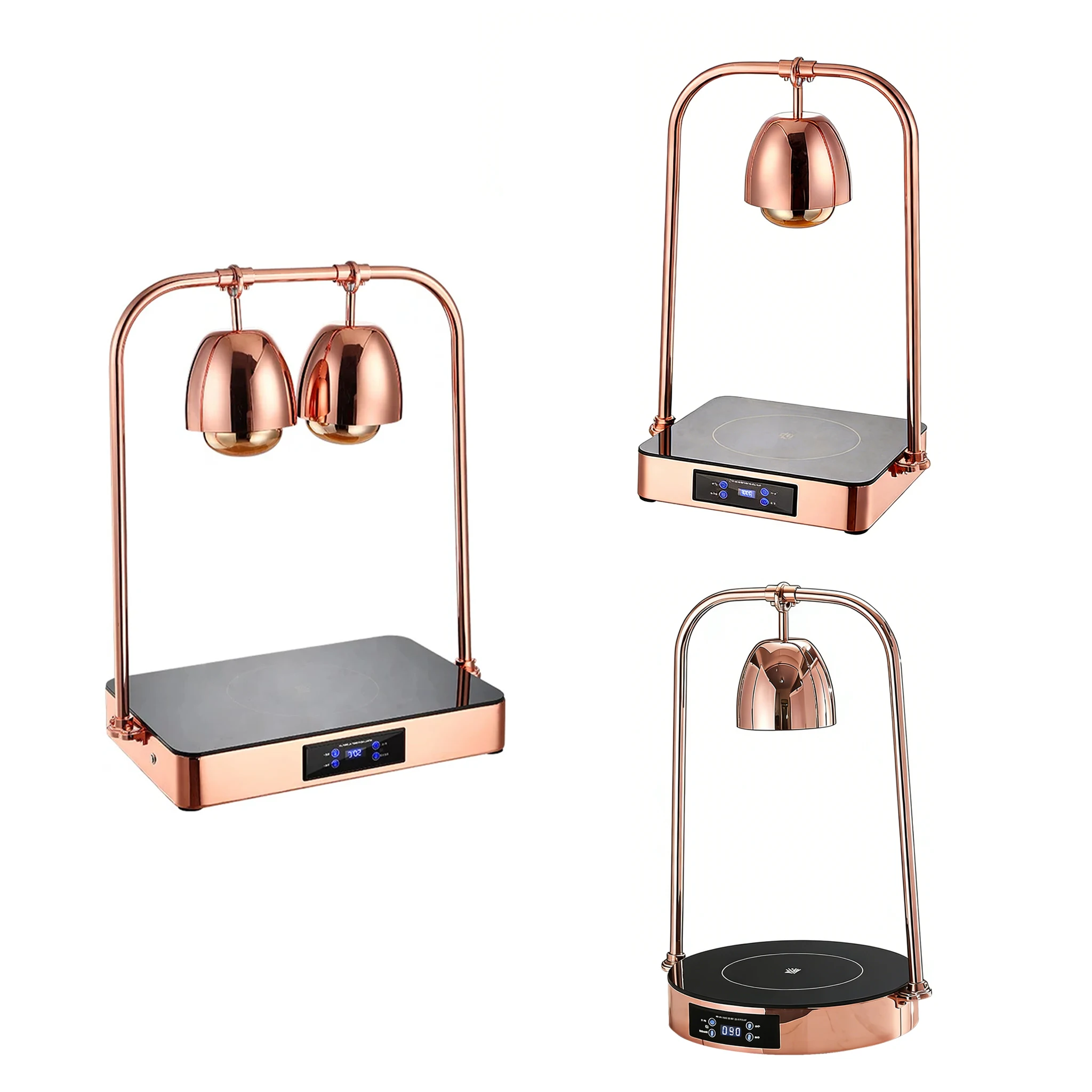 Stainless Steel Electric Buffet Food Warm Lamp For Hotel Restaurant Catering-Barbecue Heat Preservation Table