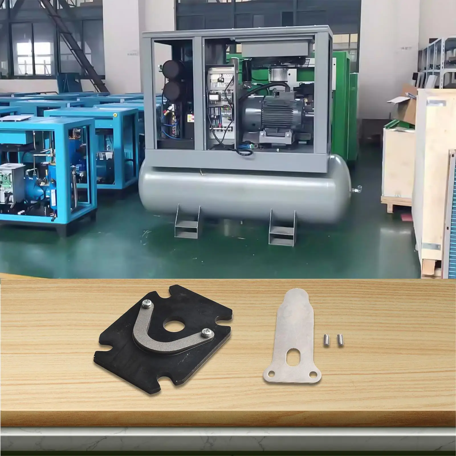 Compressor Valve Plate Cylinder Head Hardware High Performance High-quality Metal Strict Quality Control Air Pump Repair
