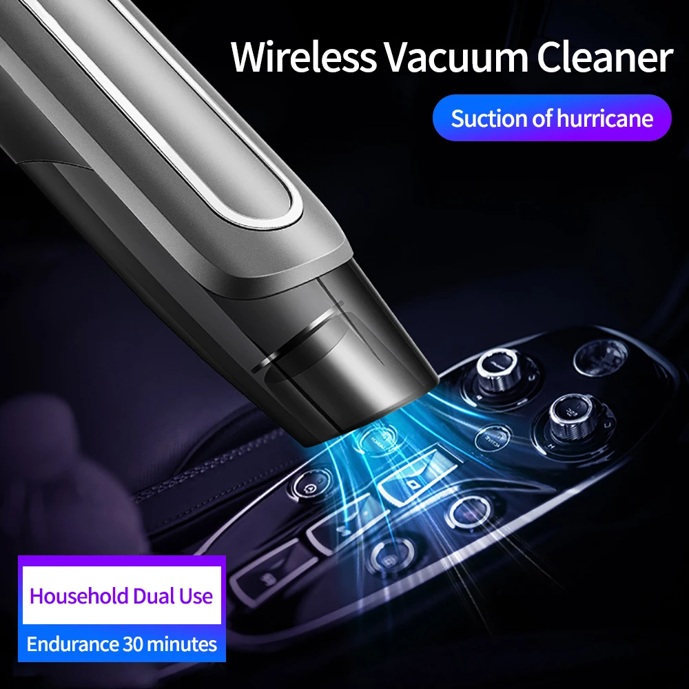 2024 New Original Xiaomi Car Vacuum Cleaner Strong Wireless Handheld for Home Appliance Cleaning Machine Portable Dust Catcher