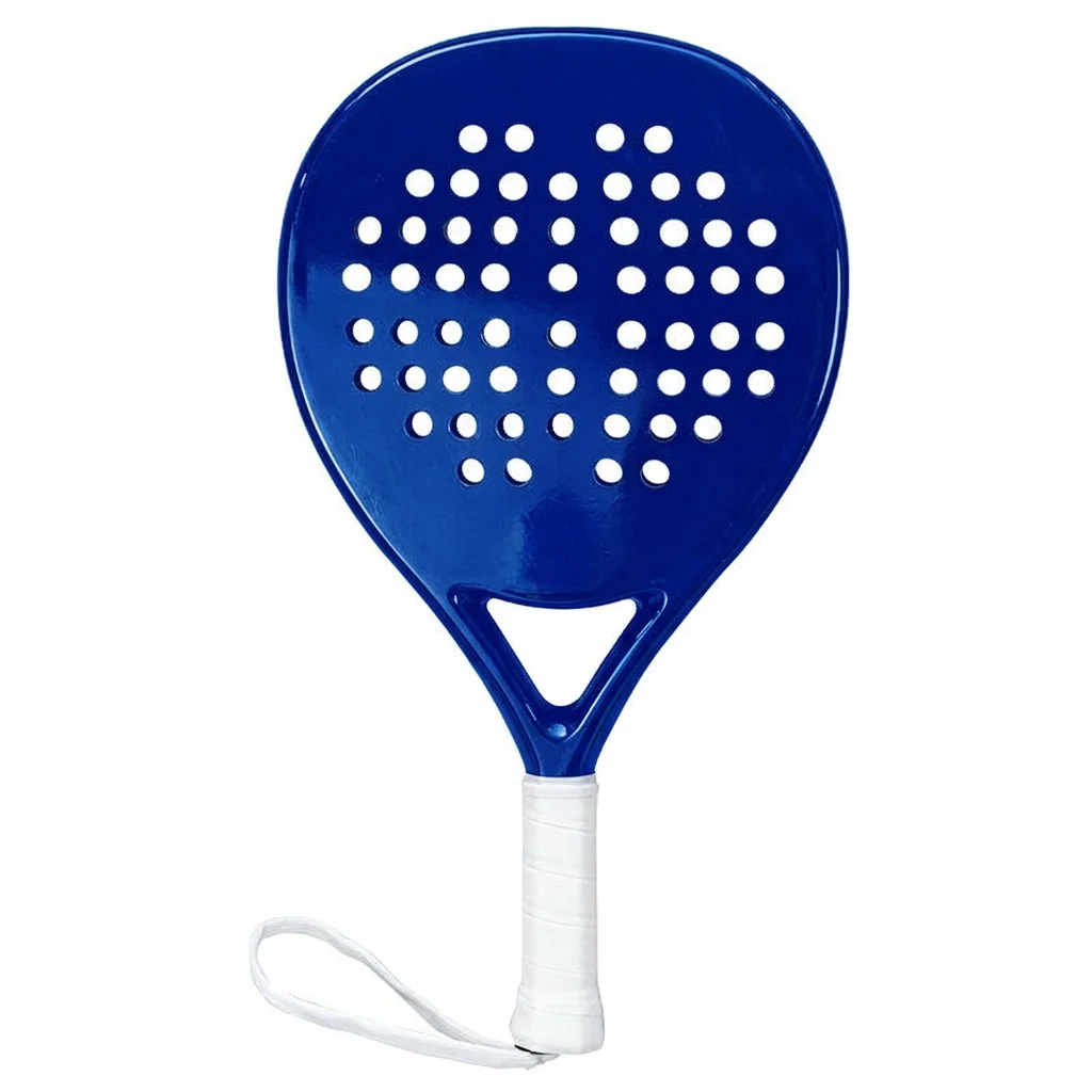 Glass Fiber Paddle Racket Padel Tennis With Nylon Net 360g Weight 460mm Length OEM  Model SA001 For Beach Sports