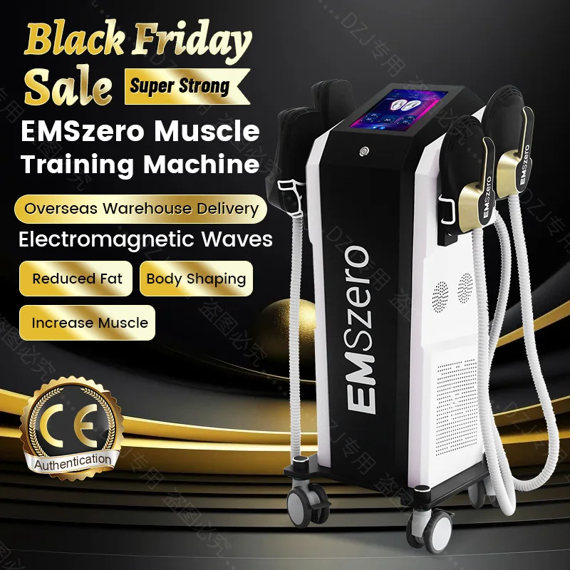 

Распродажа Black Friday, профессиональная машина EMSzero, 6500 Вт, EMS, машины для скульптуры тела, сверхсильные электромагнитные волны, увеличение мышц