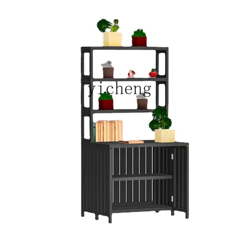Balcony Rack New Chinese Flower Stand Layout Window Sill Table Outdoor Outside WorkbenchU8