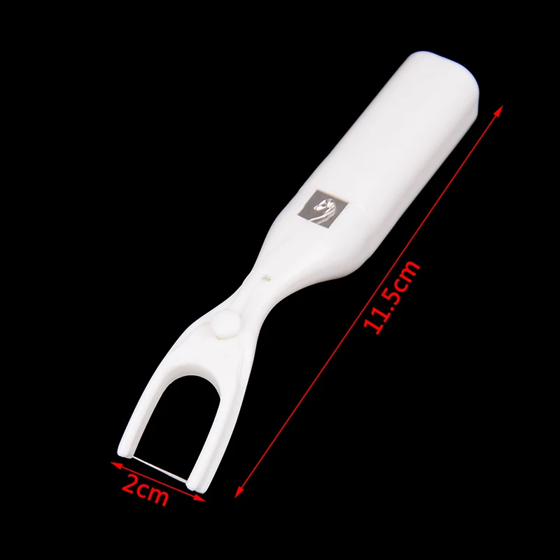 30m ultra dünner Flach draht wieder verwendbarer Zahnseide halter Geschenk box Inter dental reiniger Mikro wachs Minze Zahnseide
