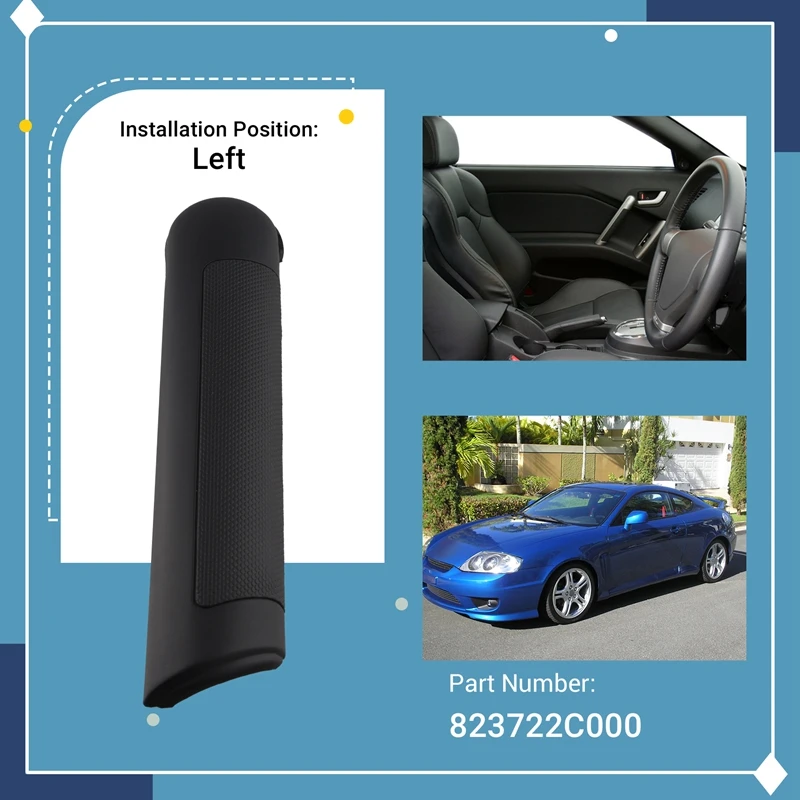 823722C000 Left Interior Door Handles Grip For Hyundai Tiburon Coupe 2003 2004 2005 2006 2007 2008