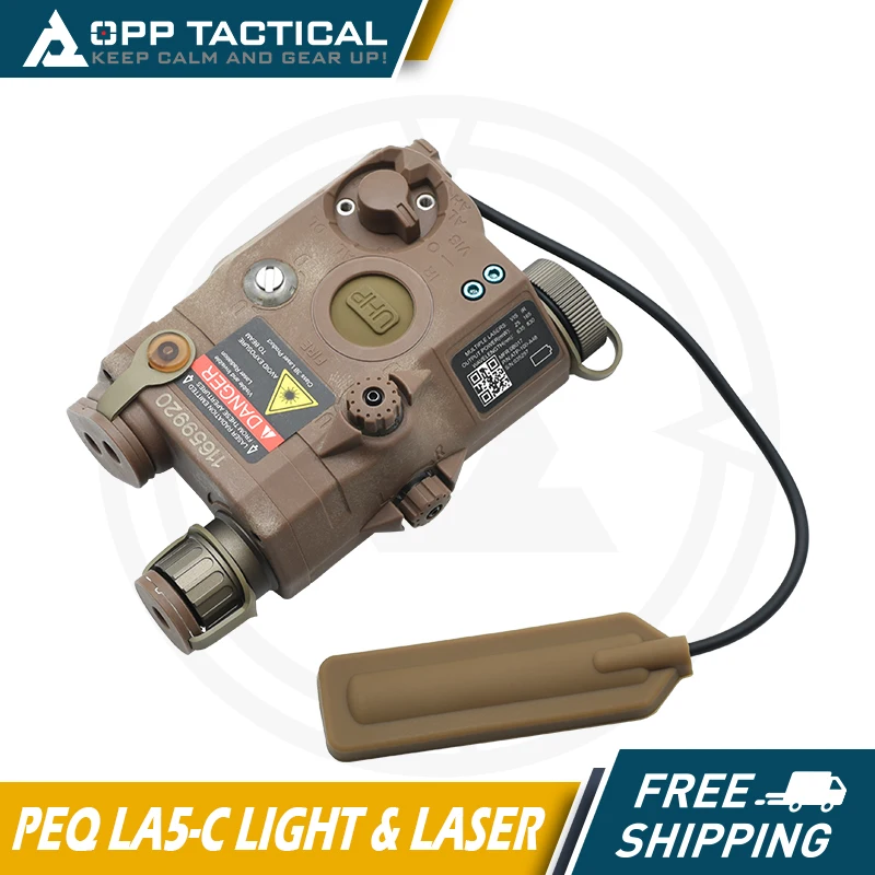 

New Upgraded Ver. Gen2 FMA AN/PEQ-15 LA5-C Fully Functional Replica 2022 Weapon Light IR Illuminator IR Laser and Visible Laser