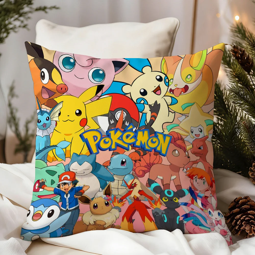 Pillow Covers Decorative Cushions For Sofas P-Pika Q-Chu Pe…
