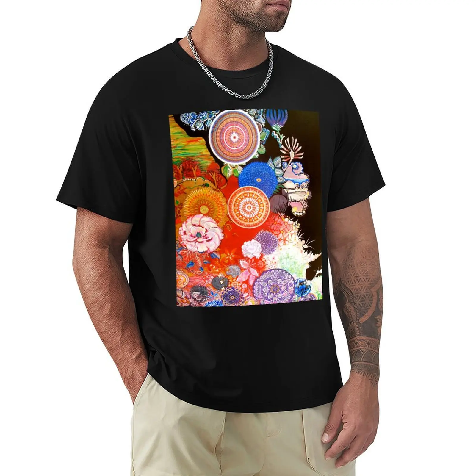 

Pollen storm T-Shirt Big and Tall Basic Tee Shirt