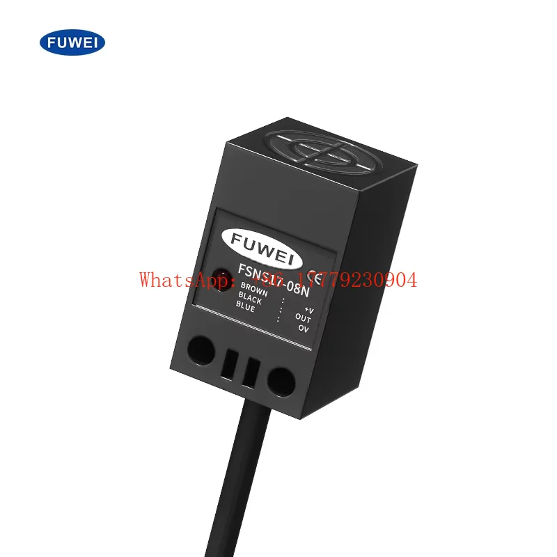 

FSNS17-08N Proximity Sensor Square Inductive Front Metal Magnetic Sensor NPNP Three Wire 24V