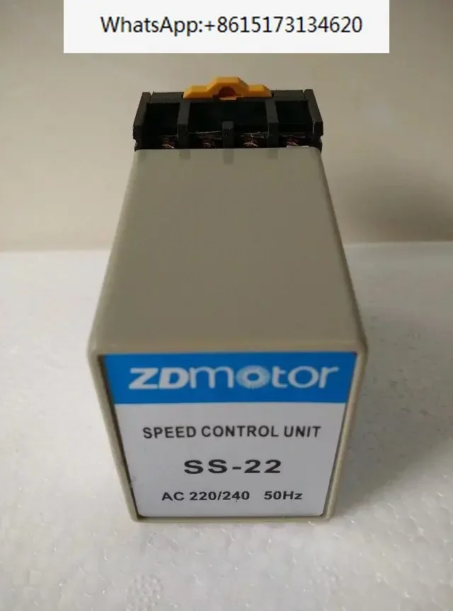 2 pieces Zhongda AC Motor Controller 220V Split SS-22 Series 6W-250W Motor Split Speed Governor