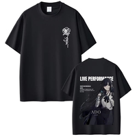 Ado Our Incredible Live Performance T-shirt Male Vintage Casual Cotton T Shirts Men Women Y2k Fashion Japanese Style Streetwear