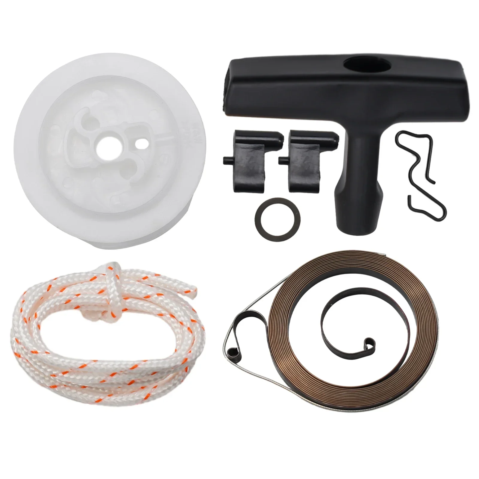 Imagem -03 - Recoil Rebobinar Mola Starter Polia Lidar com Corda Pawl Recoil Starter Kits Conjunto para Stihl 034 036 044 Ms340 360 361 Série Motosserra