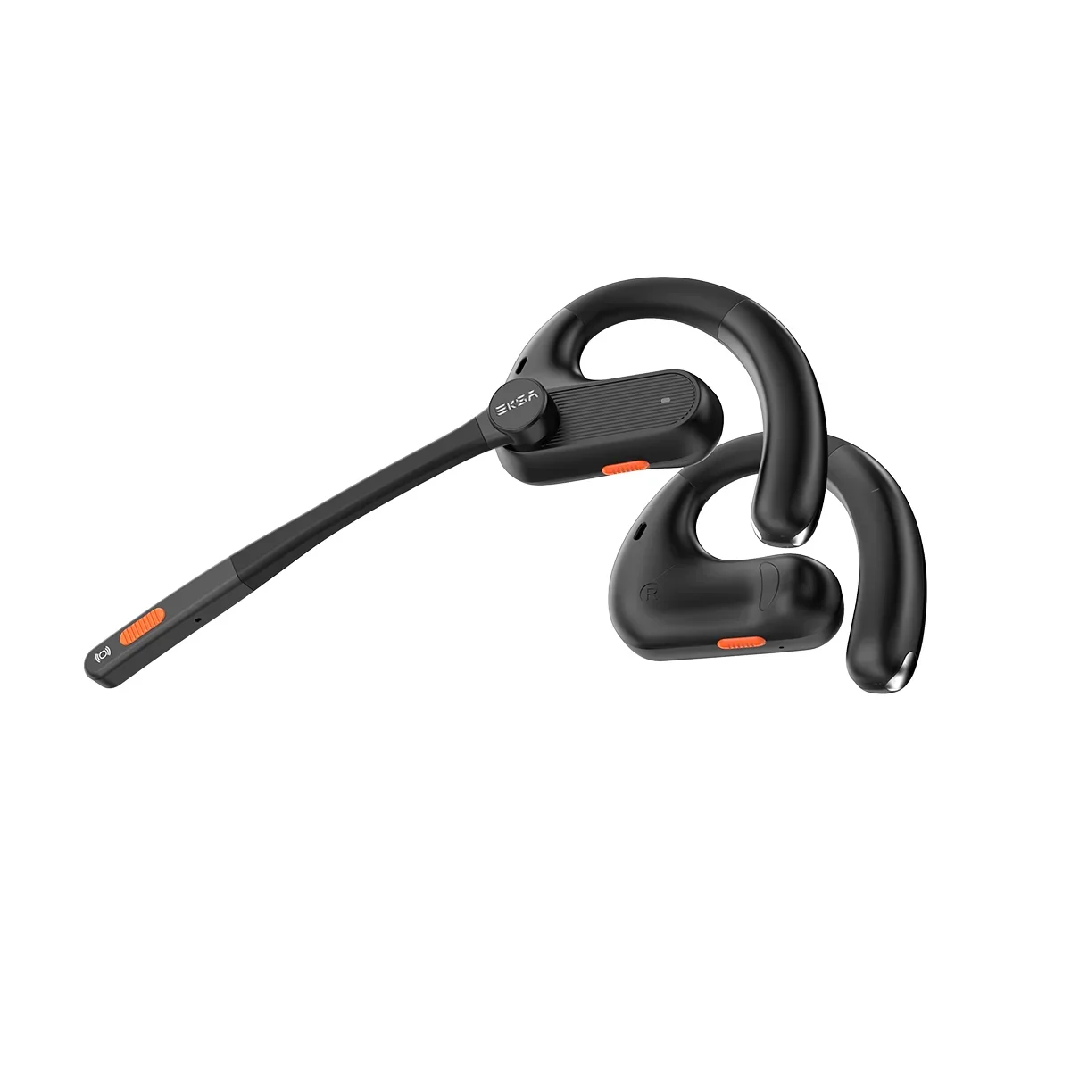 Hot Sale EKSA S30 Wireless Office Headphones Open-Ear Headphones With ENC Call Noise-Cancelling Mic OWS factory