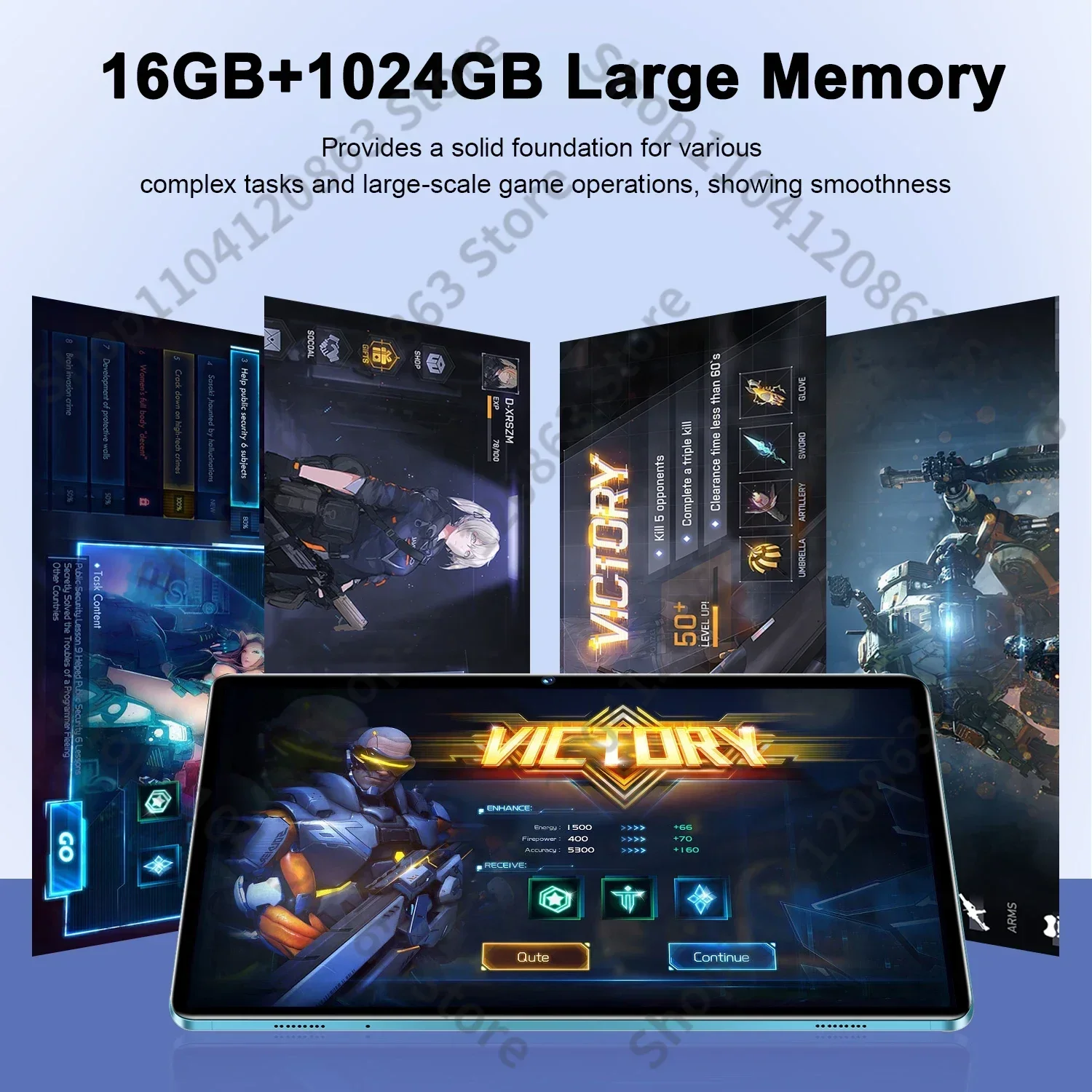 New Tablet Pad 8 Pro Globale versione Android 14.0 20000mAh 16GB + 1TB 10.1 inch Qualcomm Snapdragon 8 Gen2 10 Core