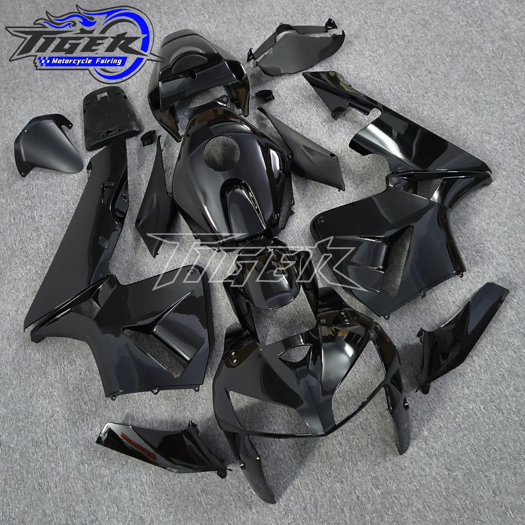 

New ABS Motorcycle Full Fairings Kit Fit For HONDA CBR600RR F5 2005 2006 05 06 Bodywork Set Black Glossy