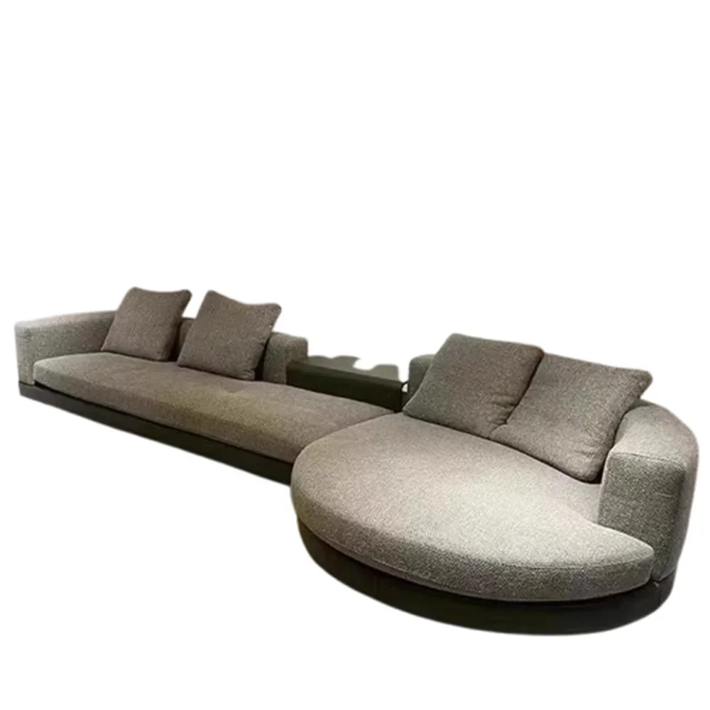 غرفة نوم طقم أريكة إيطالي أثاث غرفة المعيشة حديقة الأرائك الحديثة سرير كسول الزاوية Divani Soggiorno Wohnzimmer الأرائك #6