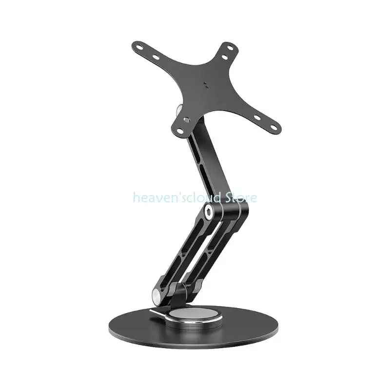 

Y88B Monitor Foldable Arm Portable Monitor Pad Stand With 360 Rotation Tablet Support Display Articulated Arm Monitor