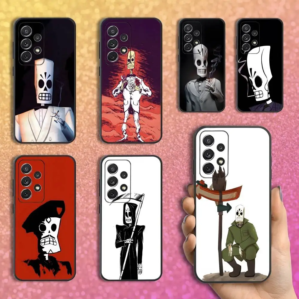 

Game G-Grim F-Fandango Phone Case For Samsung S25,S24,S23,S22,S21,S20,S10,Ultra,Plus,Lite,FE,Soft Silicone Black Cover