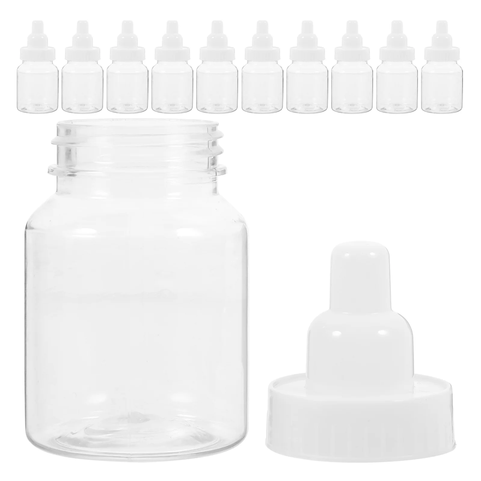 

Baby Bottle Candy Container Box Gift Bags Mini Bottles Party Favors for Shower Game Pp