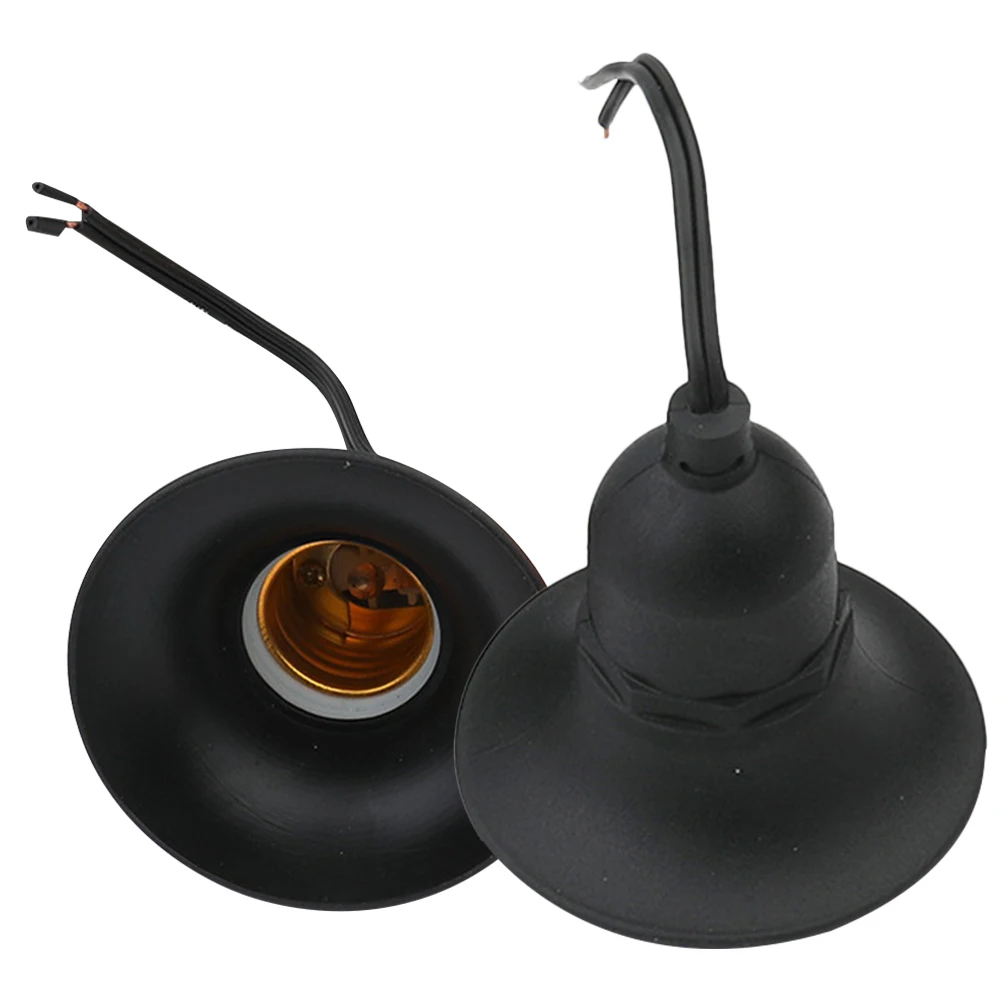 

2 Pcs Waterproof Lamp Holder Sockets Light Bulb Industrial Replacement Ceiling USB