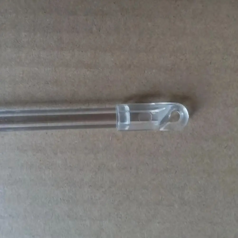 24Pcs Clear Plastic Blind Wand Hook Caps for Vertical Venetian Blinds Easy Install Repair Replacement Blind Hanger Parts Curtain
