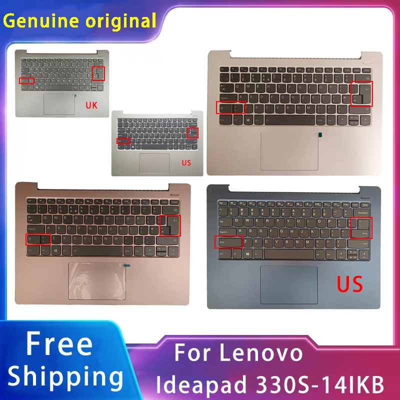 

New For Lenovo IdeaPad 330S-14IKB / Chao 7000-14IKBR AST ;Replacement Laptop Accessories Palmrest /Keyboard