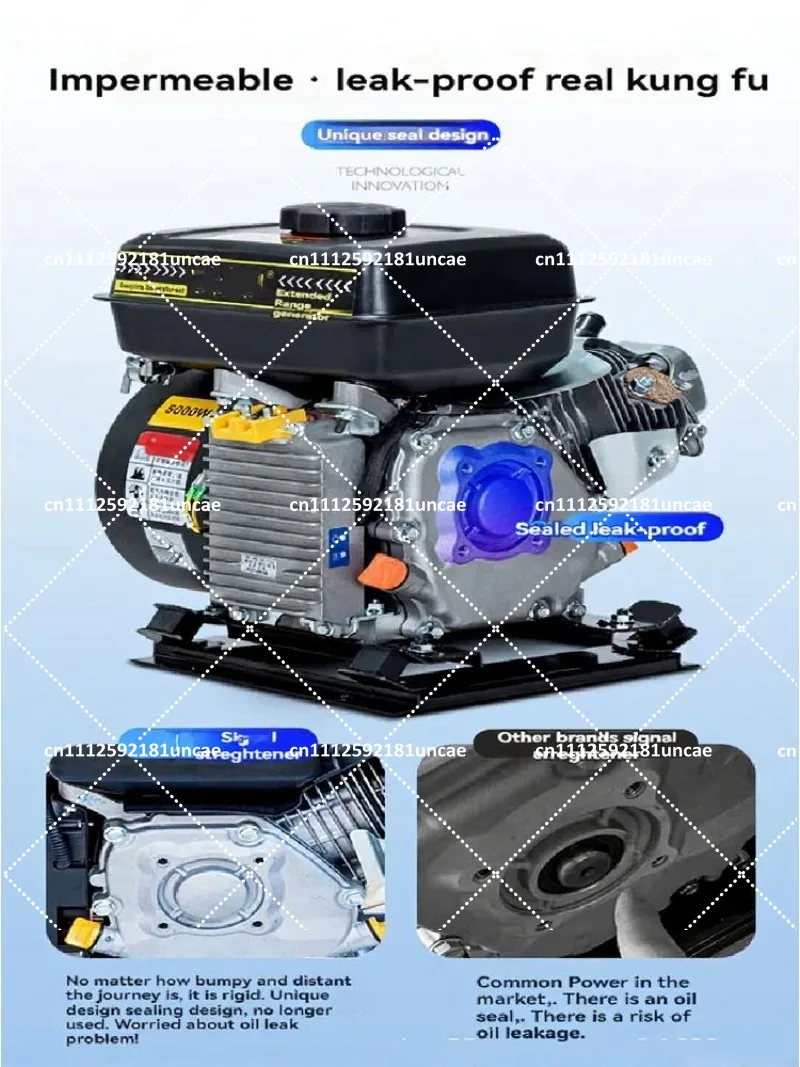 Electric Vehicle Range Extender Generator 4000-7000W 48V 60V 72V Inverter for Three-Wheel Car Battery