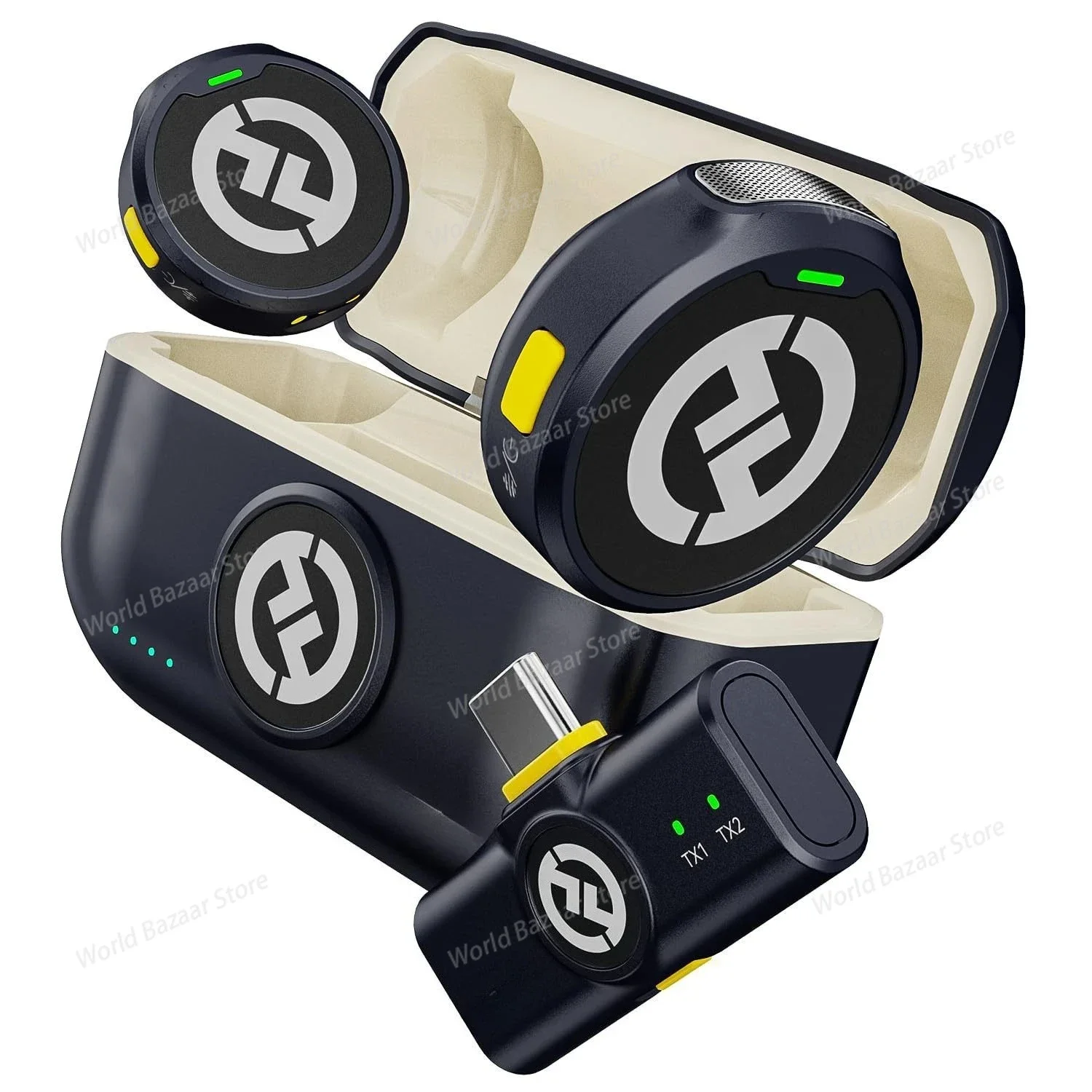 

Беспроводной петличный микрофон для Hollyland для Lark M2, беспроводной микрофон для камеры M, используемый для прямой потоковой передачи видео