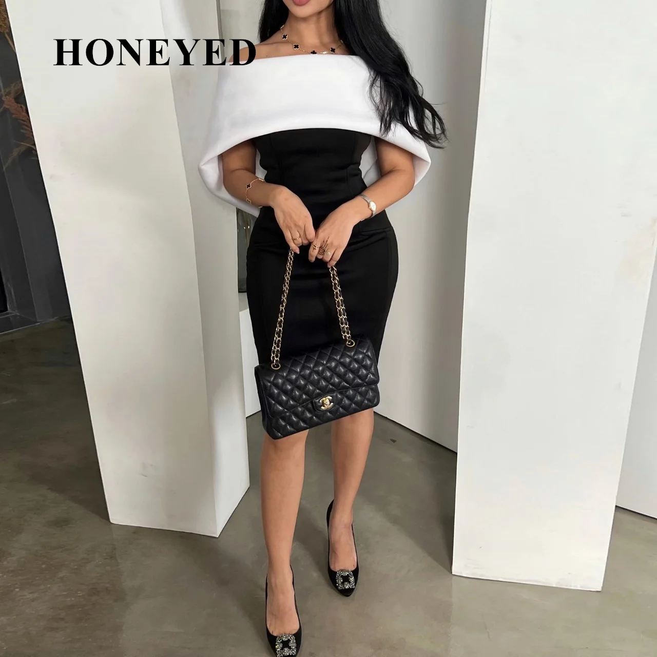 Honeyed 2023 Prom Dress A-line Sheath Short Mini Skirt Homecoming Cocktail Evening Gowns Vestido De Gala Serene Hill ชุดงานพรอม