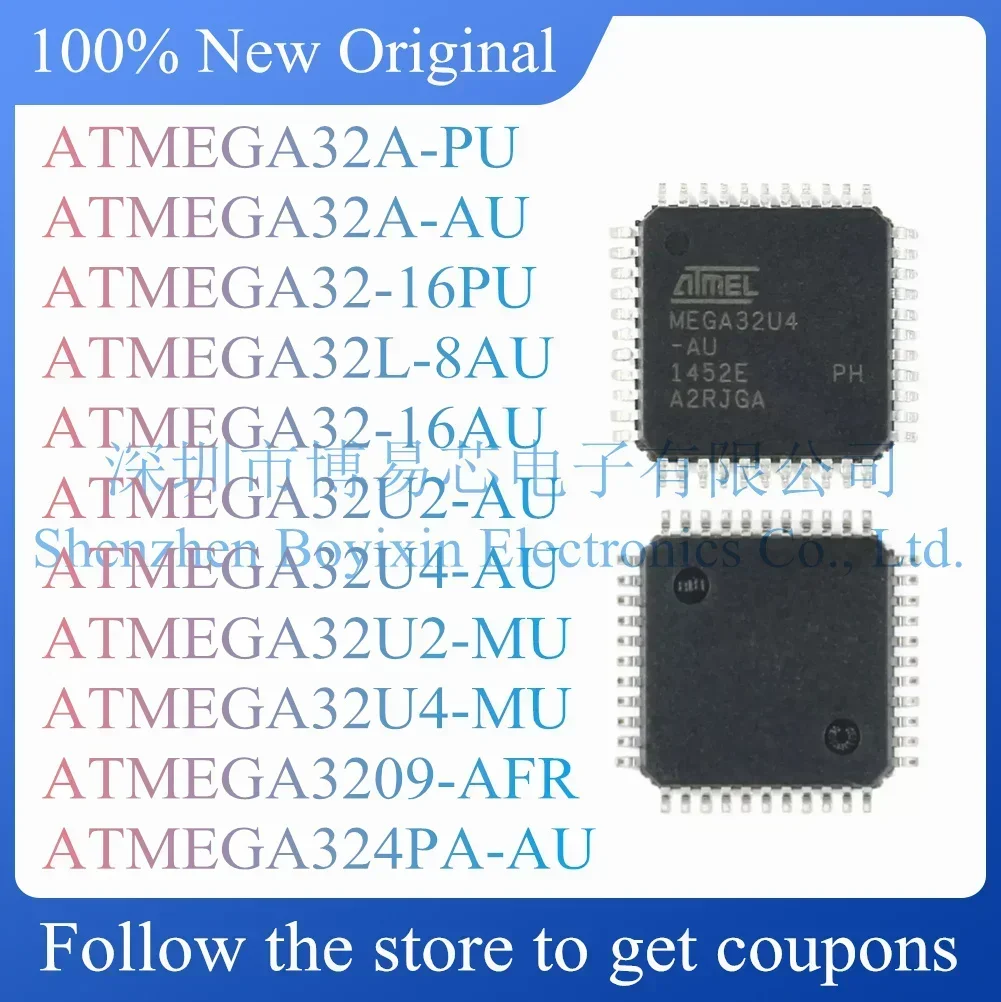 ATMEGA32A-AU ATMEGA324PA-AU ATMEGA324PA-AU ATMEGA32U4-MU ATMEGA32U4-AU 3209-AFR 32U4-AU 324PA-PU 32U2-MU 32L-8AU 32U2-AU 32-16AU