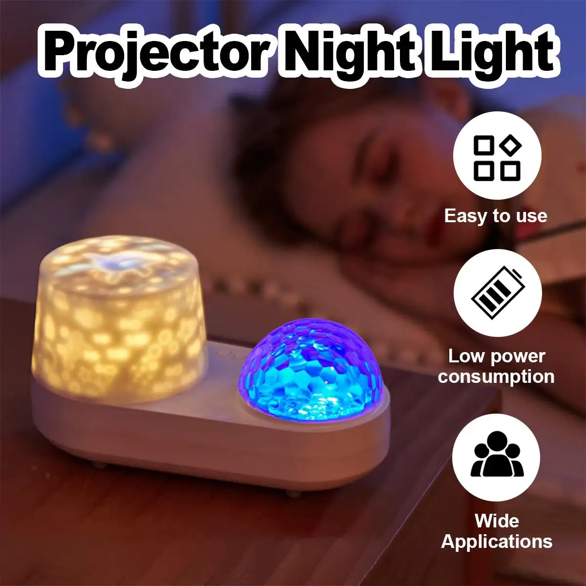 Projektor światła meduzy USB Ocean Wave Star Night Kids Projection Lamp Rotating 360 Rotation Starry Sky 3d Effect dla pokoju sypialnego